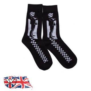Warrior Mod Man Ska Socksteady Socks pack 2 pairs Scooter Skinhead