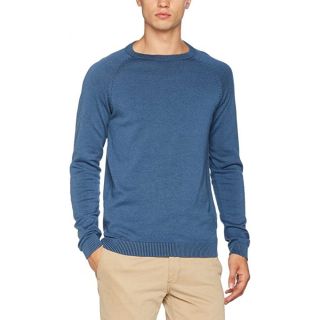Jack & Jones Men's Jcoryde Knit Crew Neck Jumper Stellar