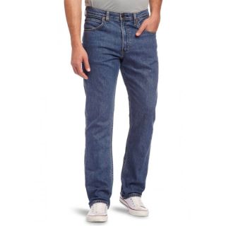 Lee Brooklyn Stretch Straight Leg Jeans Dark Stonewash