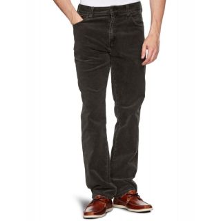Texas Stretch Regular Fit Straight Leg Authentic Cords Black