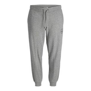 Jack & Jones Mens King Size JJIGORDON Sweat Pant Jogger Bottoms Light Grey Melange