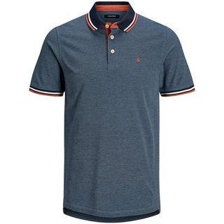 Jack & Jones Casual Paulos Regular Fit Polo Shirts Denim Blue