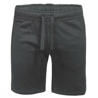 Threads Mens Fleece Shorts Elasticated Waist Jersey Summer Jogging Running Shorts Charcoal