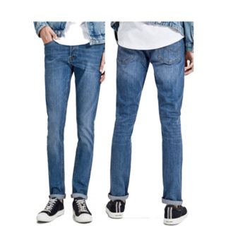 Jack & Jones Tim 420 Original Slim Fit Jeans Mid Used Look