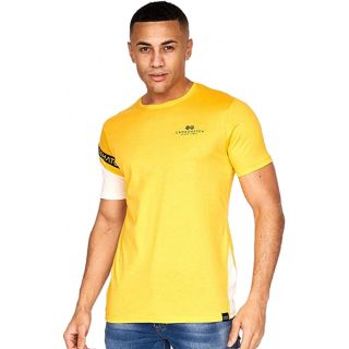 New Crosshatch Mens Leymere Branded Designer Casual T Shirt