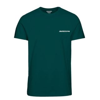 Mens Jack & Jones New Traffic Designer Classic T Shirt Sea Moss