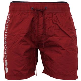 Crosshatch Mens Designer New Kavana Swimming Trunks Shorts Biking Red