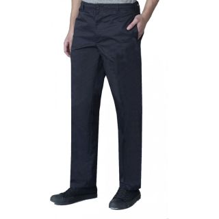 D555 Mens Quality Basilio Rugby Elasticated Waist Leisure Trousers Black