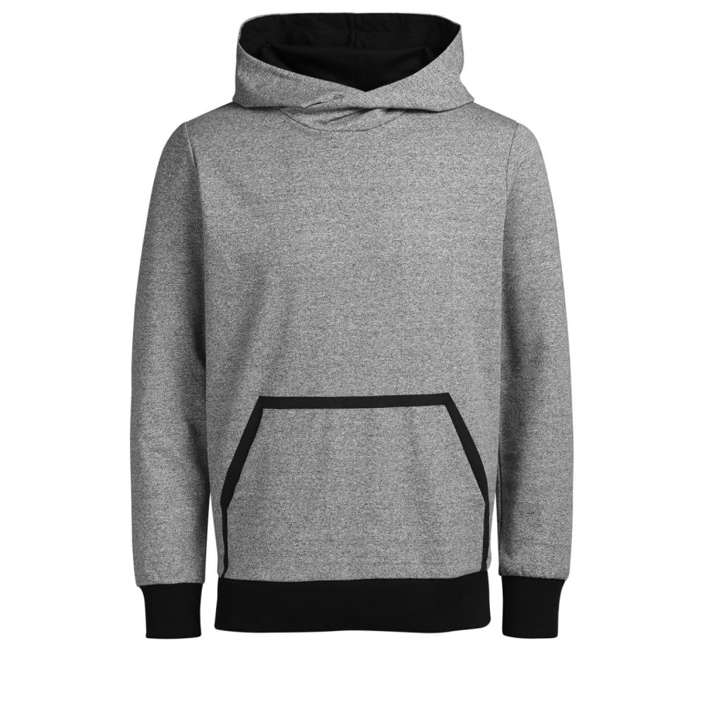 Jack & Jones Mens Wallen Sweat Hood Grey Melange