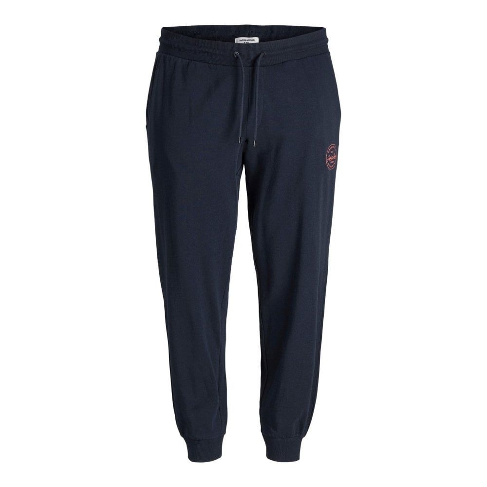 Jack & Jones Mens King Size JJIGORDON Sweat Pant Jogger Bottoms Navy Blazer