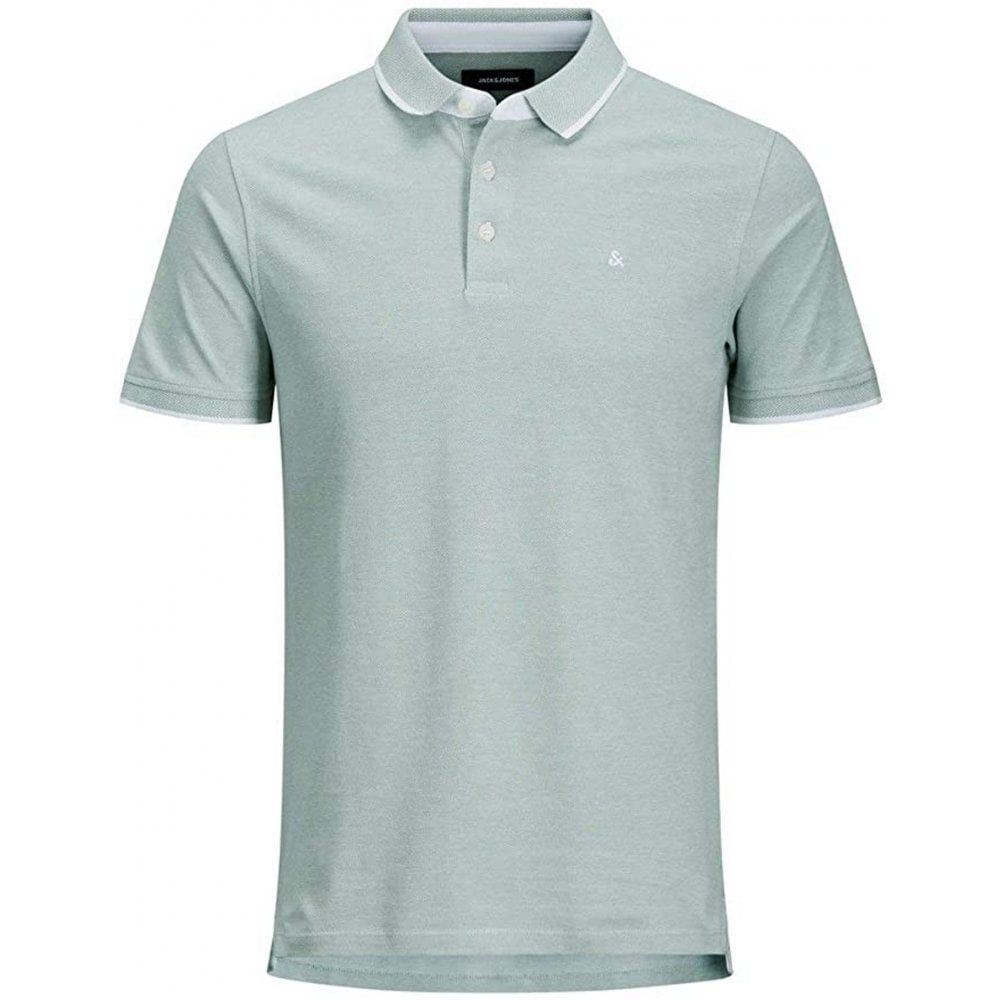Jack & Jones Casual Paulos Regular Fit Polo Shirts Lily Pad