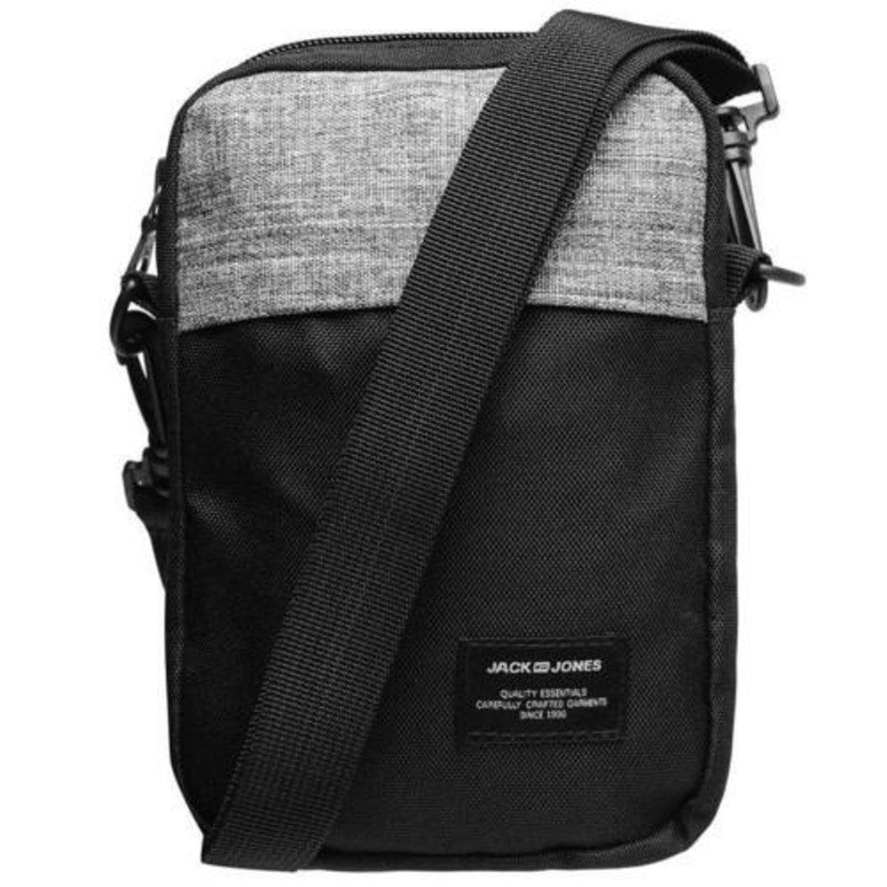 Mens Branded Jack and Jones Strap Zip Stuhr Sling Bag Size H 20 cm x W 13 cm