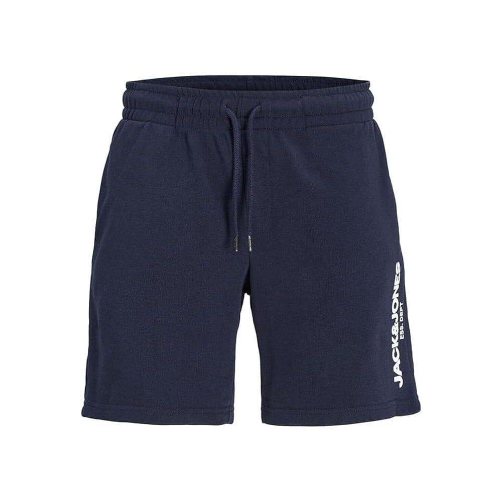 Jack & Jones Mens Gale Jogger Sweat Shorts Navy Blazer