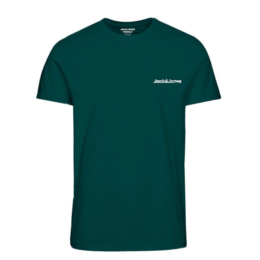 Mens Jack & Jones New Traffic Designer Classic T Shirt Sea Moss