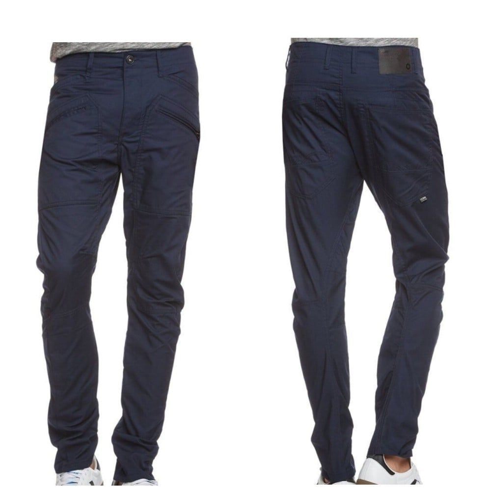 Jack & Jones Erik Pete Multi Pocket Chino's Navy