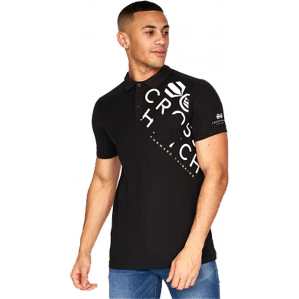 New Crosshatch Lipmare Mens Casual Designer Pique Polo Shirt