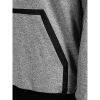 Jack & Jones Mens Wallen Sweat Hood Grey Melange