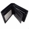 Warrior 1970s Style Vintage Embossed Keep The Faith Black Wallet 