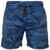 Crosshatch Mens Designer Army Camo Swimming Trunks Shorts Blue