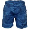 Crosshatch Mens Designer Army Camo Swimming Trunks Shorts Blue