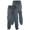 Rockford Mens Comfort Fit Large Size Quality Jeans Dirty Denim
