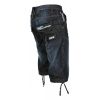 EZ244 Jeans Designer Branded Denim Combat Shorts Dark Wash