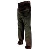Mens Carabou Expandable Waist New Thick Jumbo Corduroy Trousers Olive