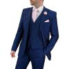 Cavani Mens Ford Suit Blue 3 Piece Work, Wedding or Party Suit BNWT