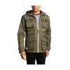 Jack and Jones Men's Oryone Short Parka Coat Green