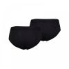 Mens Levi's New Branded 2 Pack Solid Breifs Black