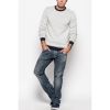 Jack & Jones Glen Knitted Crew Neck Jumper Lilly White