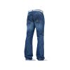 Smith & Jones Mens Furio Straight Leg Jeans Stonewash Blue