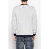 Jack & Jones Glen Knitted Crew Neck Jumper Lilly White