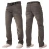 Mens Enzo Apt New Rico Designer Denim Straight Leg Jeans Grey