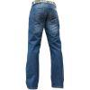 Enzo Mens EZ15 Designer Regular Bootcut Denim Light Wash Jeans 
