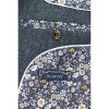Cavani Kaos 3 Piece Suits Plain Tweed Regular Fit Blazer Navy