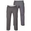 D555 Mens Formal Stretch Flexi Waist Trousers Supreme In Charcoal 