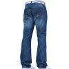 Mens Smith & Jones New Zuccio Bootcut Leg Jeans Stonewash
