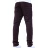 Enzo New Mens EZ348 Slim Fit Stetch Designer Burgundy Jeans Chinos
