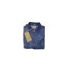 Mens Wrangler Authentic New Western Style Denim Shirt Mid Indigo 