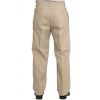 Mens Carabou New Elasticated Waist Work Casual Plain Rugby Trousers Stone