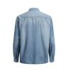 Jack & Jones Mens Kingsize Vintage New Sheridan Denim Shirt Blue