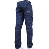 Mens Jeans Crosshatch New CARGO Combat StoneWashed Straight Leg Jeans