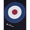Ben Sherman Mens Casual Target T Shirt Black