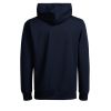 Jack & Jones Mens Wallen Sweat Hood Navy Blazer