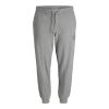 Jack & Jones Mens King Size JJIGORDON Sweat Pant Jogger Bottoms Light Grey Melange