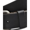 Jack & Jones Jakob Buckle Casual Leather Trousers Jean Belt Black 