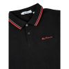 Ben Sherman Signature Pique Polo Shirt Black
