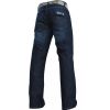 Enzo Mens EZ14 Designer Regular Bootcut Denim Dark Used Look Jeans 