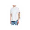 Farah Mens Short Sleeve Regular Fit Thompson Oxford Shirt Bluewater
